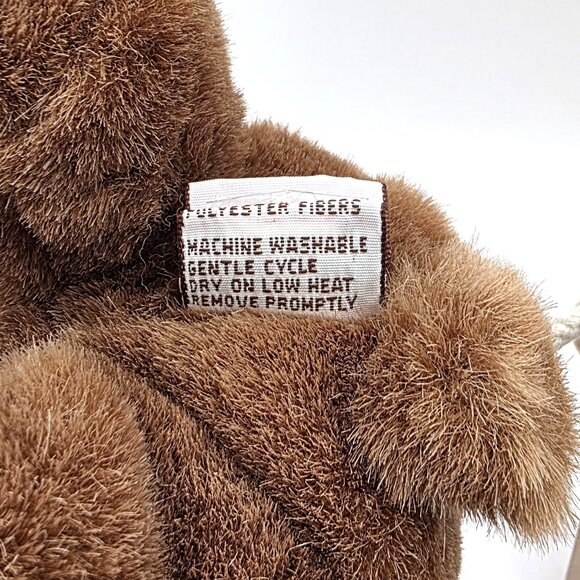 Gund Karitas Tender Teddy Brown Plush Teddy Bear 1989 Tags Gift Bag Vintage NOS - Picture 9 of 15